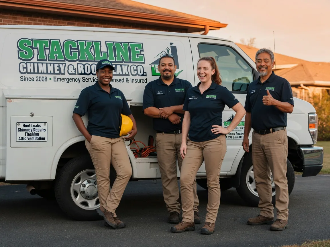 Chimney flashing repair company in Dalton, OH